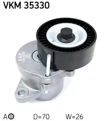 Belt Tensioner, V-ribbed belt SKF VKM 35330)