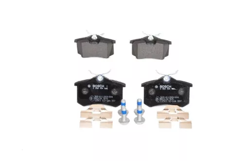 Brake Pad Set, disc brake BOSCH 0 986 494 596)