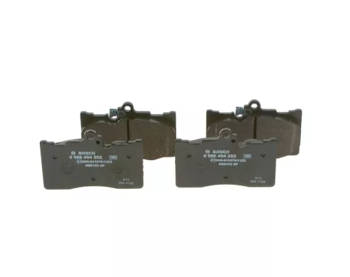 Brake Pad Set, disc brake BOSCH 0 986 494 252)