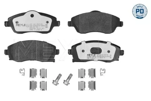 Brake Pad Set, disc brake MEYLE 025 232 2517/PD)