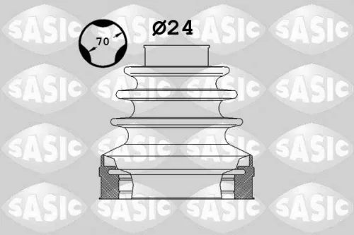 Bellow Kit, drive shaft SASIC 1906025)