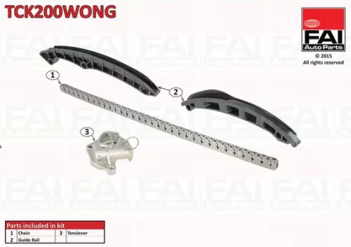 Timing Chain Kit FAI AutoParts TCK200WONG)