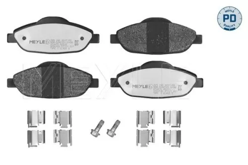 Brake Pad Set, disc brake MEYLE 025 246 6017/PD)