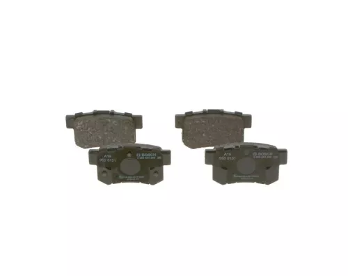 Brake Pad Set, disc brake BOSCH 0 986 494 358)
