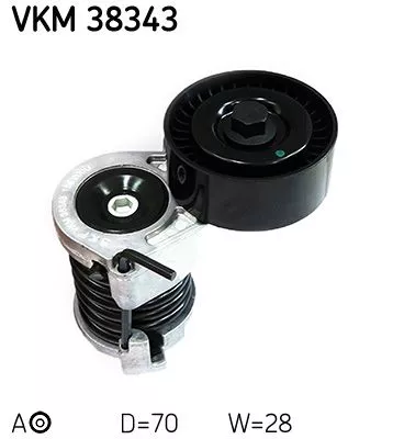Belt Tensioner, V-ribbed belt SKF VKM 38343)