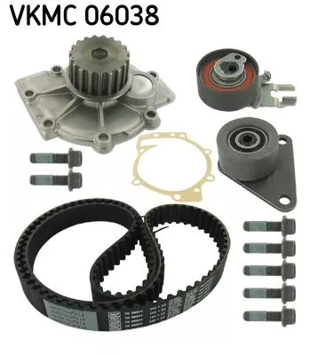 Water Pump & Timing Belt Kit SKF VKMC 06038)