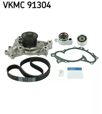 Water Pump & Timing Belt Kit SKF VKMC 91304)