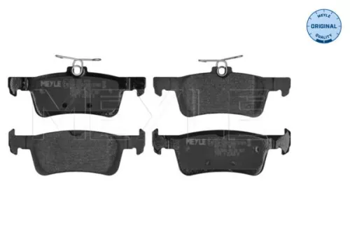 Brake Pad Set, disc brake MEYLE 025 258 4116)