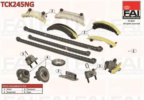 Timing Chain Kit FAI AutoParts TCK245NG)
