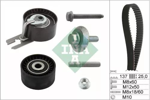 Timing Belt Kit Schaeffler INA 530 0375 10)