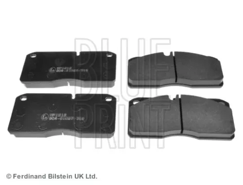 Brake Pad Set, disc brake BLUE PRINT ADN142158)