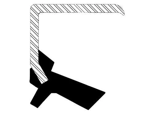 Shaft Seal, wheel hub CORTECO 19036049B)