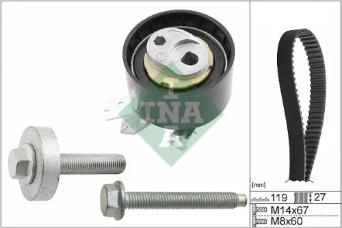 Timing Belt Kit Schaeffler INA 530 0607 10)