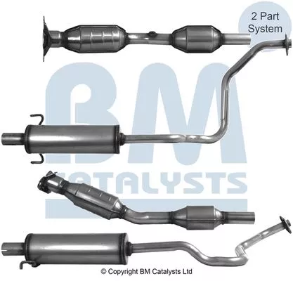 Catalytic Converter BM Catalysts BM91617H)