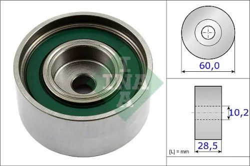 Deflection Pulley/Guide Pulley, timing belt Schaeffler INA 532 0599 10)