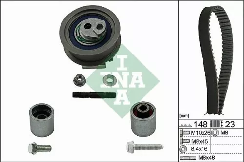 Timing Belt Kit Schaeffler INA 530 0445 10)
