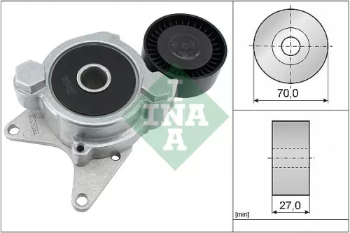 Belt Tensioner, V-ribbed belt Schaeffler INA 534 0174 10)
