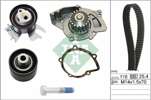 Water Pump & Timing Belt Kit Schaeffler INA 530 0449 30)