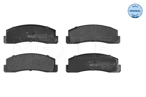 Brake Pad Set, disc brake MEYLE 025 206 6016)