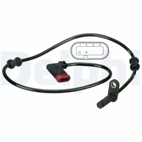 Sensor, wheel speed DELPHI SS20502)