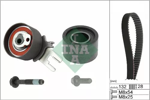 Timing Belt Kit Schaeffler INA 530 0582 10)
