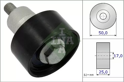 Deflection Pulley/Guide Pulley, timing belt Schaeffler INA 532 0753 10)