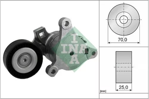 Belt Tensioner, V-ribbed belt Schaeffler INA 534 0362 10)