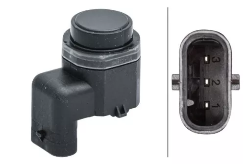 Sensor, park distance control HELLA 6PX 358 141-281)