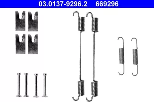 Accessory Kit, brake shoes ATE 03.0137-9296.2)