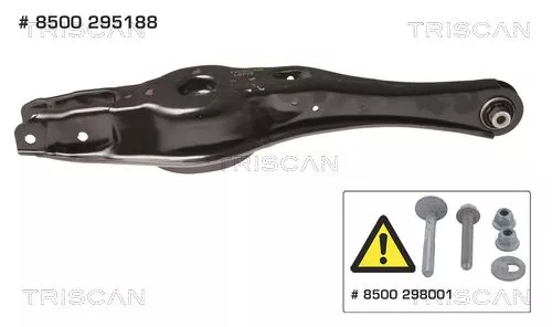 Control/Trailing Arm, wheel suspension TRISCAN 8500 295188)