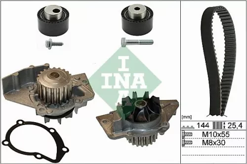 Water Pump & Timing Belt Kit Schaeffler INA 530 0235 30)