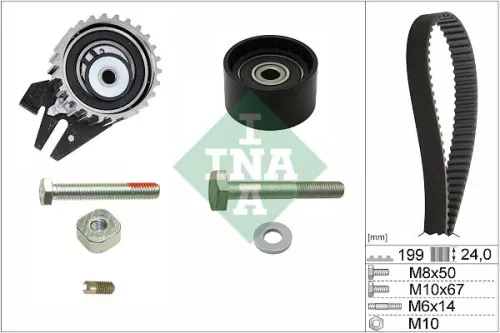 Timing Belt Kit Schaeffler INA 530 0562 10)