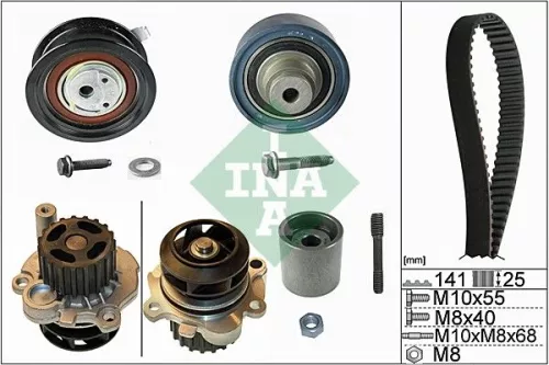 Water Pump & Timing Belt Kit Schaeffler INA 530 0361 31)