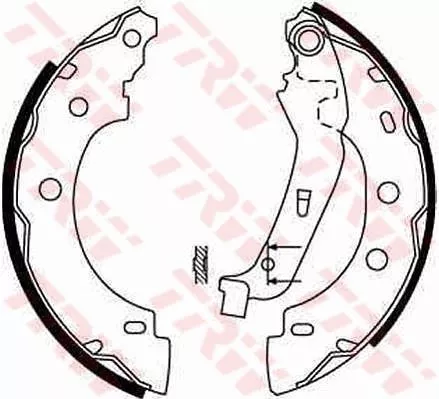 Brake Shoe Set TRW GS8650)