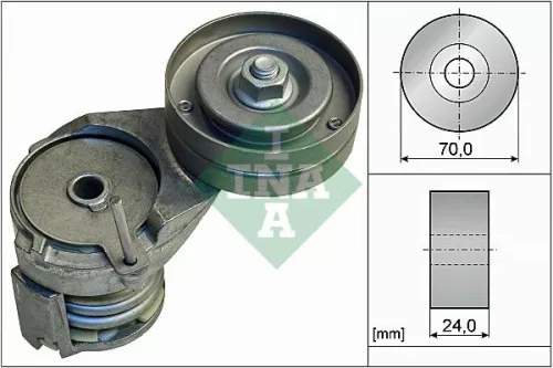 Belt Tensioner, V-ribbed belt Schaeffler INA 534 0138 30)