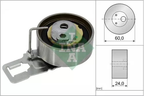 Tensioner Pulley, timing belt Schaeffler INA 531 0829 10)