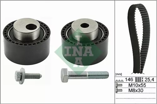 Timing Belt Kit Schaeffler INA 530 0234 10)