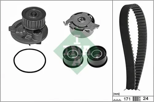 Water Pump & Timing Belt Kit Schaeffler INA 530 0358 31)
