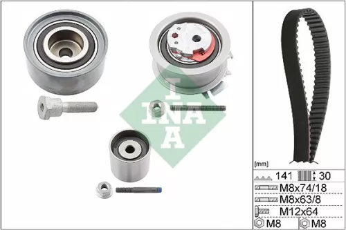 Timing Belt Kit Schaeffler INA 530 0463 10)