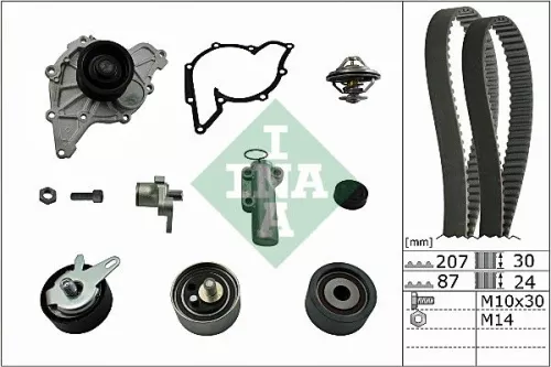 Water Pump & Timing Belt Kit Schaeffler INA 530 0539 30)