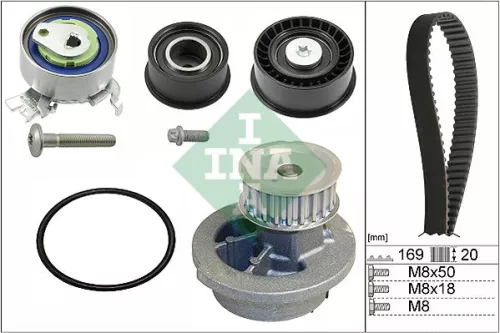 Water Pump & Timing Belt Kit Schaeffler INA 530 0078 30)
