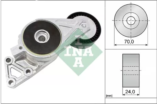 Belt Tensioner, V-ribbed belt Schaeffler INA 533 0076 30)