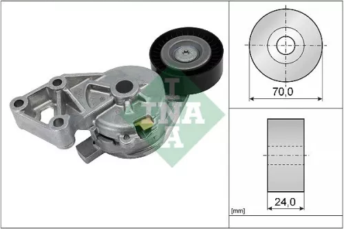 Belt Tensioner, V-ribbed belt Schaeffler INA 534 0132 30)