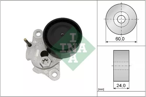 Belt Tensioner, V-ribbed belt Schaeffler INA 534 0546 10)