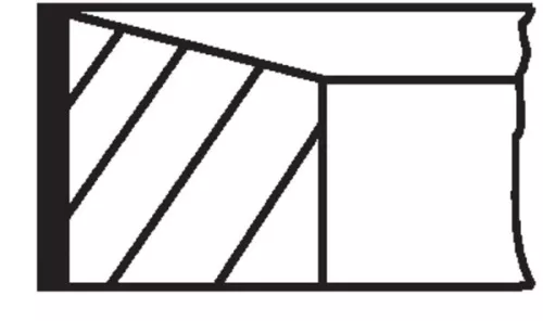 Piston Ring Kit MAHLE 022 13 N0)
