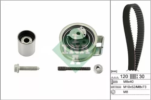 Timing Belt Kit Schaeffler INA 530 0176 10)