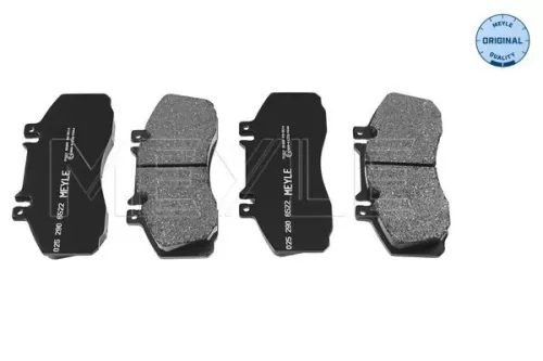 Brake Pad Set, disc brake MEYLE 025 290 6522)