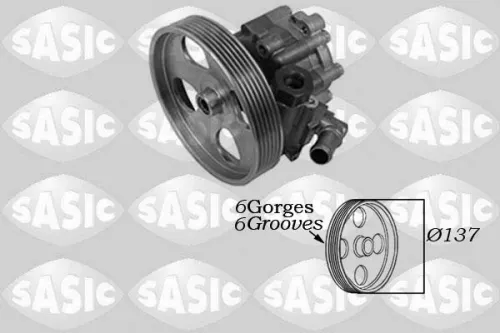 Hydraulic Pump, steering SASIC 7070057)