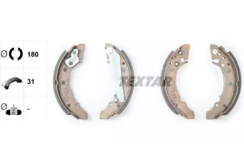 Brake Shoe Set TEXTAR 91018200)