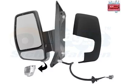 Exterior Mirror VAN WEZEL 1987805)